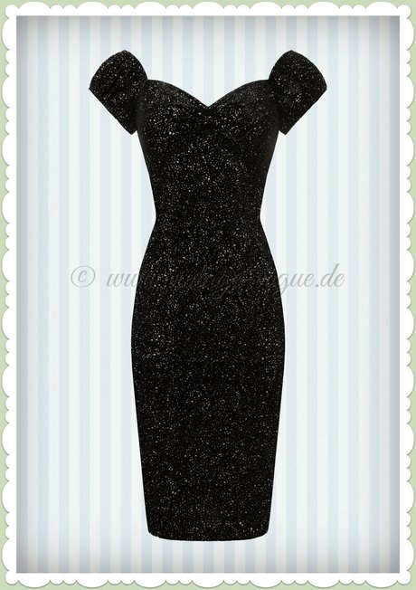 Glitzer langarm kleid