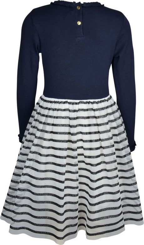 Kleid glitzer blau