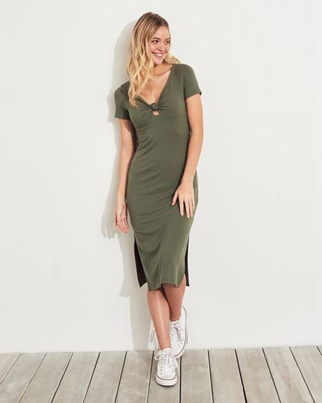 kleid-khaki-grun-57_8 ﻿Kleid khaki grün