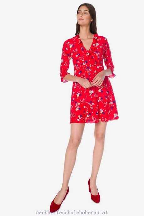 kleid-rot-damen-88_8 Kleid rot damen