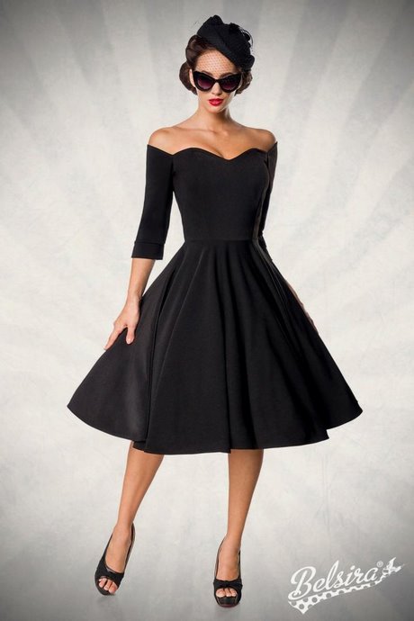 kleid-schulterfrei-schwarz-72_7 Kleid schulterfrei schwarz