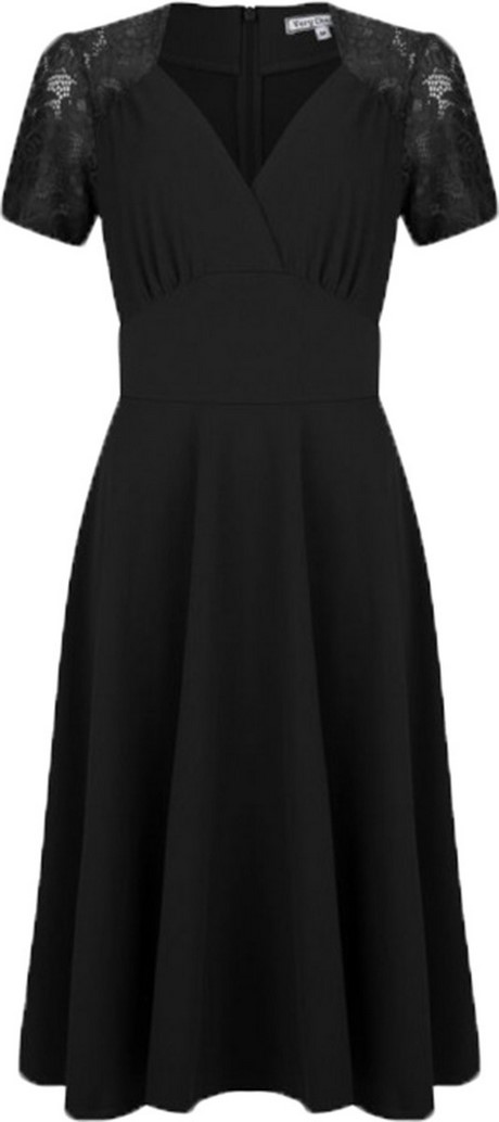 kleid-schwarz-kurzarm-43_12 Kleid schwarz kurzarm