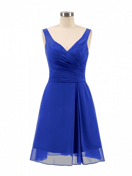 Königsblau kleid kurz