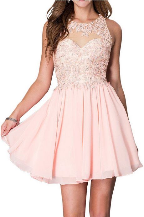 Kurzes kleid rosa