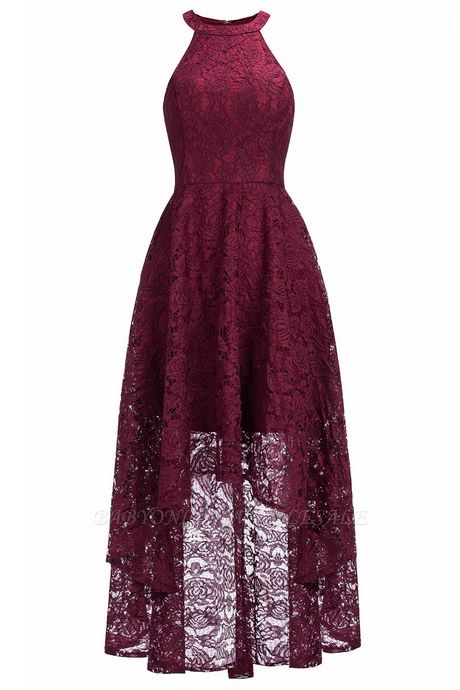 Kurzes kleid weinrot