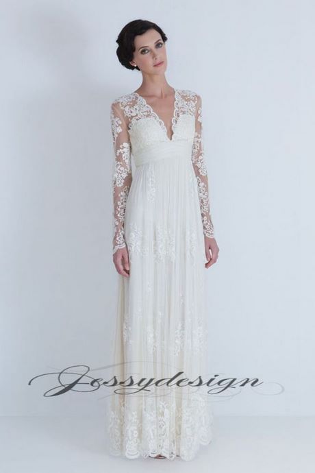 Standesamtkleid langarm