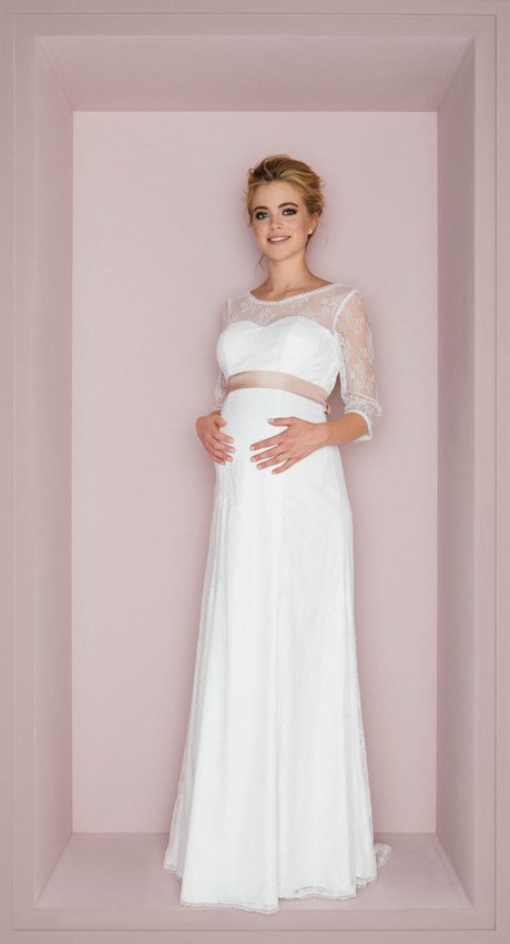 brautkleid-schwanger-lang-89_6 Brautkleid schwanger lang