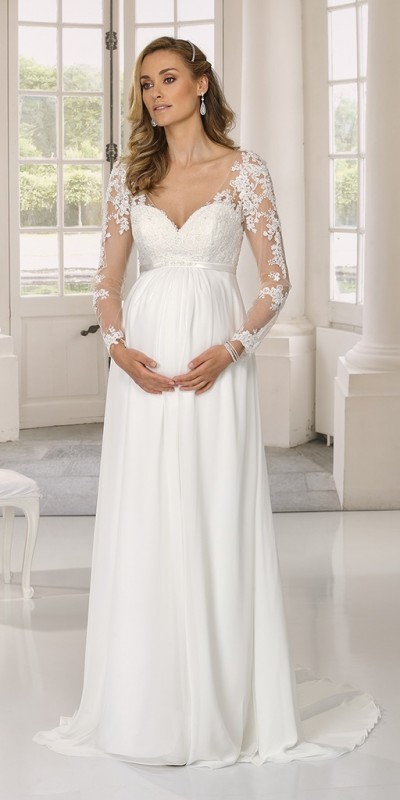 hochzeitskleider-fur-schwangere-kurz-82_16 Hochzeitskleider für schwangere kurz