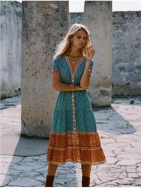 kleid-boho-style-39_9 Kleid boho style