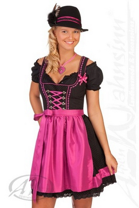 dirndl-schwarz-pink-33 Dirndl schwarz pink