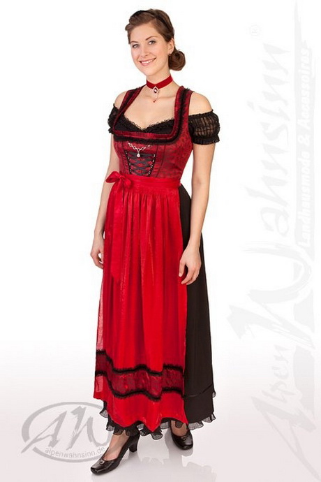 dirndl-schwarz-rot-lang-25_7 Dirndl schwarz rot lang