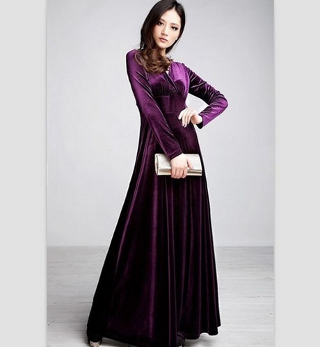 kleid-bodenlang-langarm-11_7 Kleid bodenlang langarm