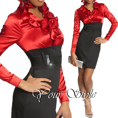 kleid-rot-langarm-74_6 Kleid rot langarm