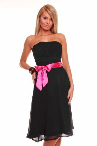 cocktailkleid-schwarz-pink-39_10 Cocktailkleid schwarz pink