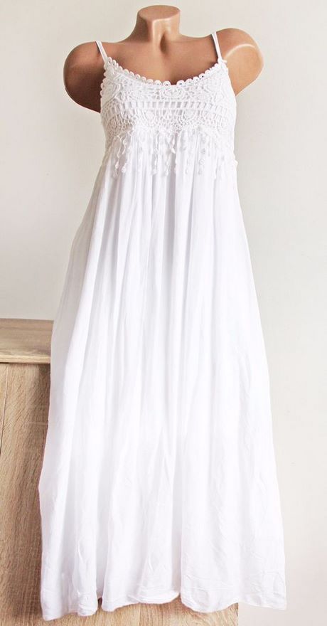 maxikleid-boho-weiss-50 Maxikleid boho weiß