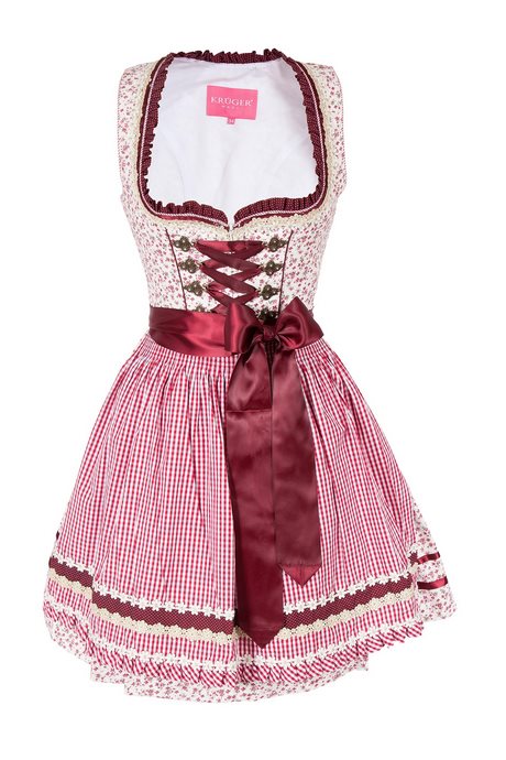 dirndl-gunstig-rot-kariert-60_10 Dirndl günstig rot kariert