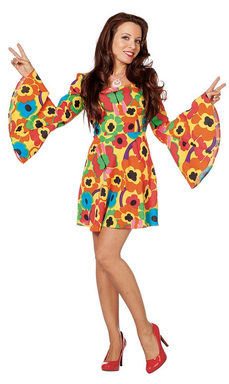 Fasching hippie kleid