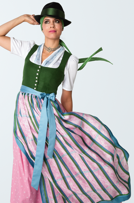 Klassische dirndl lang