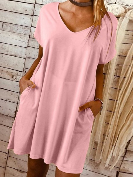 t-shirt-kleid-rosa-84_2 T shirt kleid rosa