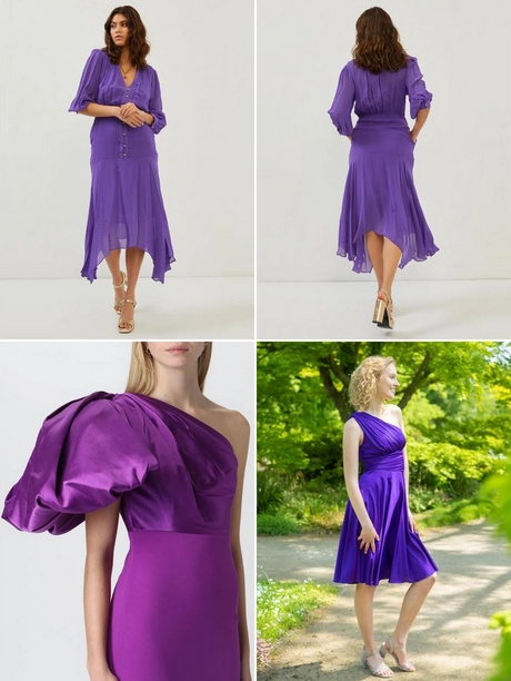 Cocktailkleid violett