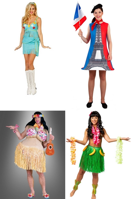 Hawaii kostüm damen