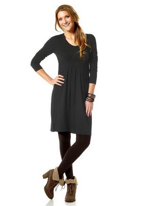 jerseykleid-schwarz-76 Jerseykleid schwarz