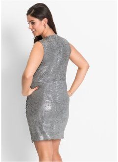 Glitzerkleid Silber