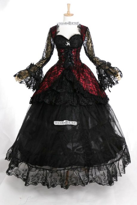 barockkleid-schwarz-60_2 Barockkleid schwarz