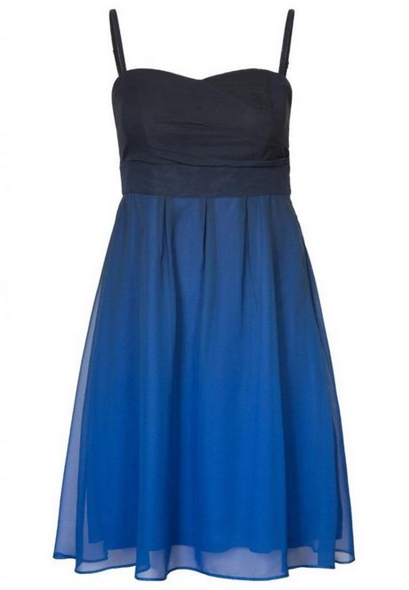 Kleid blau schwarz erklärung