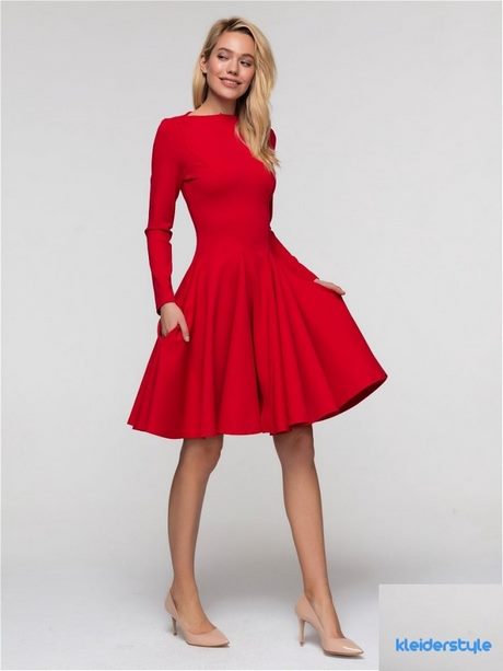 kleid-rot-mit-armel-41_14 Kleid rot mit ärmel