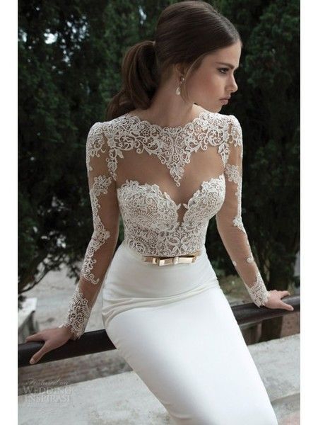 Langarm kleid hochzeit