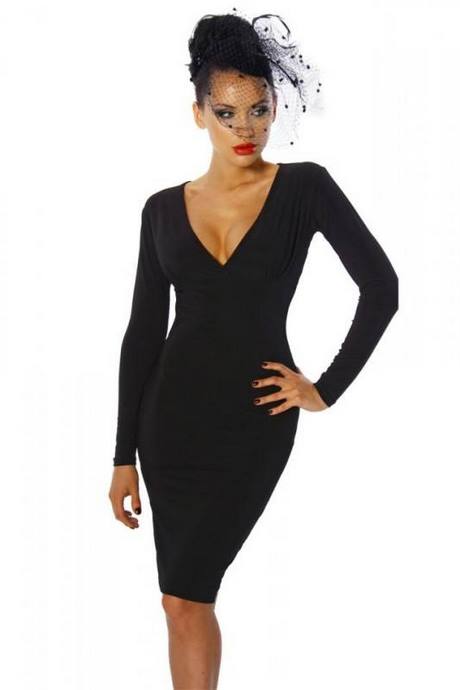 Langärmlig kleid