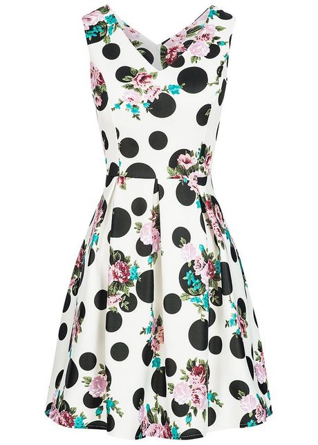 schwarz-weiss-punkte-kleid-17_6 Schwarz weiß punkte kleid