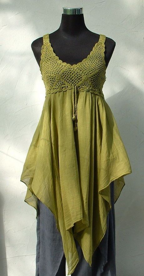 Weißes flatterkleid