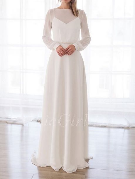 brautkleid-langarm-standesamt-08_16 Brautkleid langarm standesamt