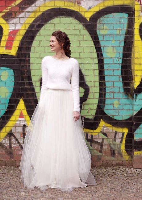 Hochzeit winterkleid