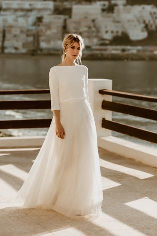 hochzeitskleider-elegant-schlicht-98_8 Hochzeitskleider elegant schlicht