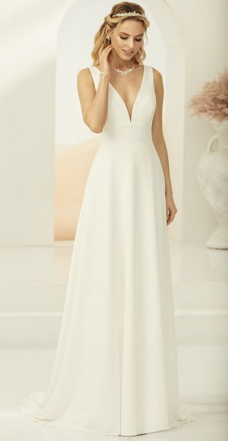 hochzeitskleider-schlicht-creme-19_9 Hochzeitskleider schlicht creme