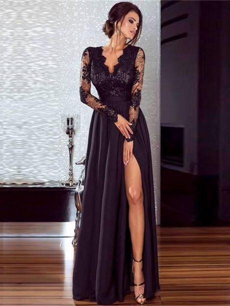 langes-schwarzes-samtkleid-59_7 Langes schwarzes samtkleid