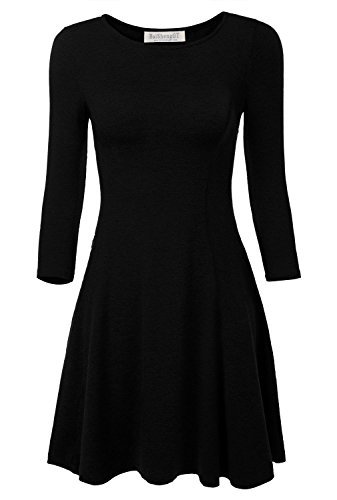 schwarzes-kleid-basic-97 Schwarzes kleid basic