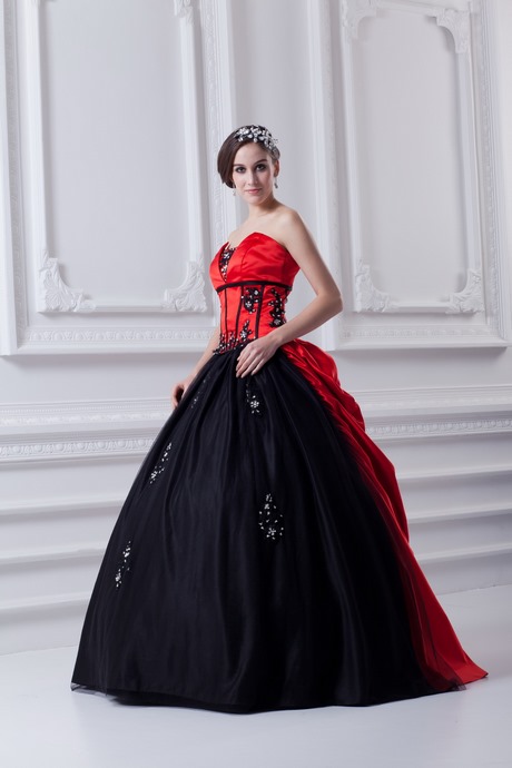 abendkleid-schwarz-rot-63_10 Abendkleid schwarz rot