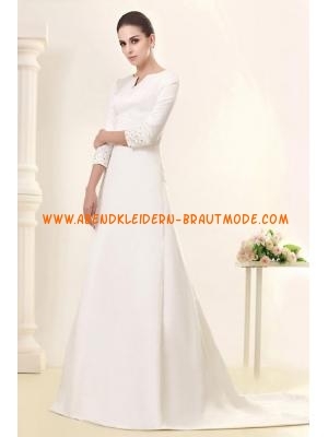 brautkleid-schlicht-mit-arm-98_19 Brautkleid schlicht mit arm