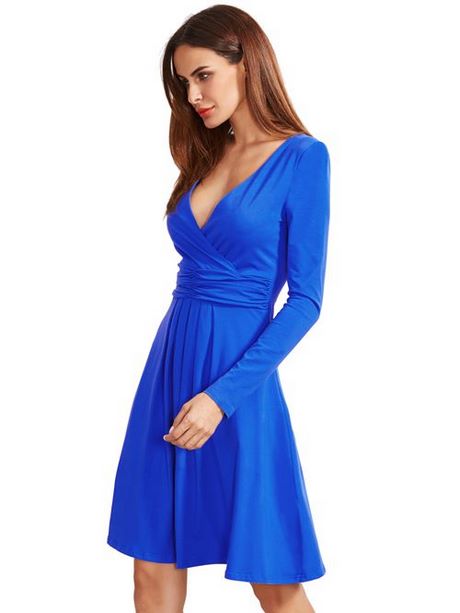 blaues-kleid-mit-v-ausschnitt-14_11 Blaues kleid mit v ausschnitt