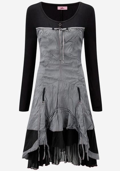 kleid-grau-schwarz-30_15 Kleid grau schwarz