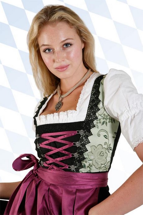 Dirndl 3 teilig midi