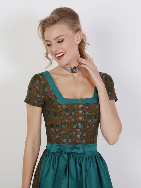 Dirndl kurz braun