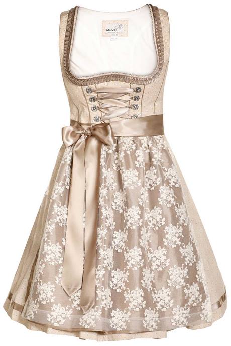 Dirndl mini beige