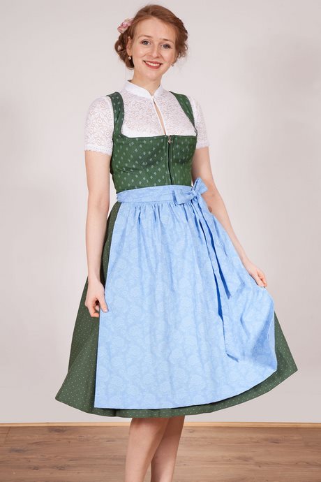 Dunkelgrünes dirndl