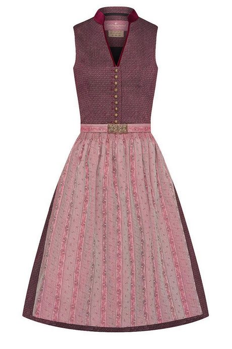 Klassisches dirndl hochgeschlossen