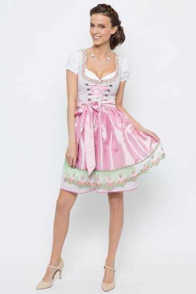 Pinkes mini dirndl